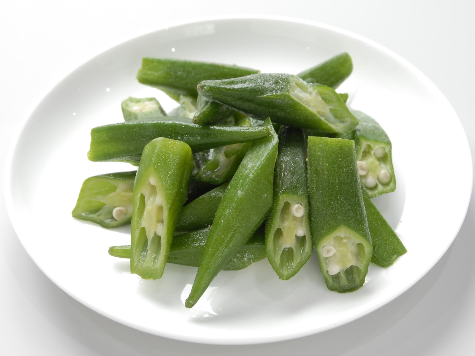 オクラ製品｜オクラ斜めカット｜HOLUS